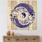 Designart - Chinoiserie Koi Fish II - Traditional Print on Natural Pine Wood